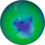 Antarctic Ozone 1992-11-27